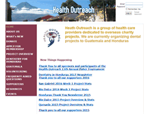 Tablet Screenshot of healthoutreach.ca